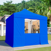 Pop up Canopy,10x10FT Waterproof Instant Canopy Tent w/4 Removable Sidewall,Patio Gazebo w/Roller Bag,4 Weight Bags, Privacy Protection Easy Up Canopy Tent for Wedding Party Commercial Event Pavilion