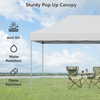 Pop Up Canopy, 10X15FT Shades Canopy Tent Outdoor Instant Tent Slant Legs with Carrying Bag,Waterproof Portable Gazebo Shelter for Patio Garden Deck and Beach, Bonus 4 Canopy Sand Bags