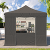 Pop up Canopy,10x10FT Waterproof Instant Canopy Tent w/4 Removable Sidewall,Patio Gazebo w/Roller Bag,4 Weight Bags, Privacy Protection Easy Up Canopy Tent for Wedding Party Commercial Event Pavilion