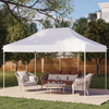 Pop Up Canopy, 10X15FT Shades Canopy Tent Outdoor Instant Tent Slant Legs with Carrying Bag,Waterproof Portable Gazebo Shelter for Patio Garden Deck and Beach, Bonus 4 Canopy Sand Bags