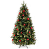 7.5ft Artificial Christmas Tree Holiday Xmas Tree w/ 1,200 Branch Tips, Christmas Tree Decorations, Christmas Tree Stand Metal Hinges & Foldable Base, Easy Assembly for Home, Office, Party Decoration…