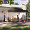 10x15FT Pop Up Canopy Tent,Easy Up Instant Outdoor Beach Shade Canopy with Roller Bag and 4 Canopy Sandbags,Waterproof Portable Sports Shelter Canopy for Garden,Party Patio,Deck